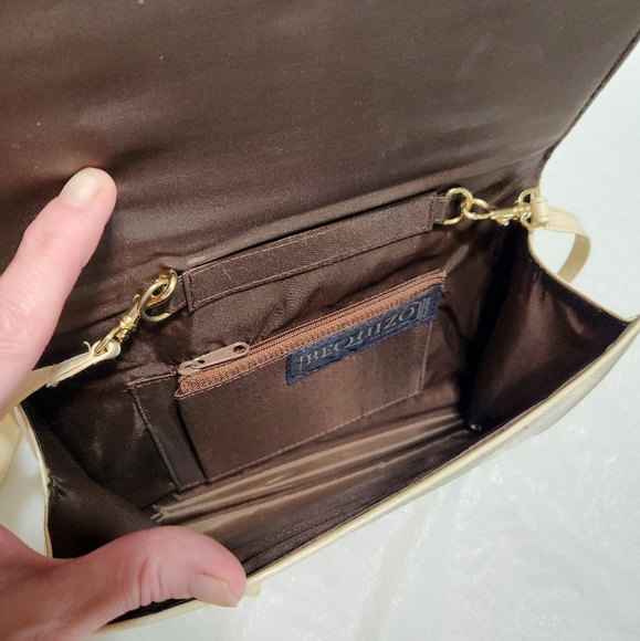 BeQuizo International woven prism straw crossbody/clutch bag - Picture 3 of 5